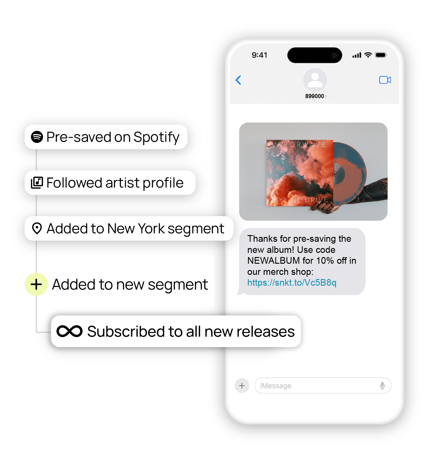 Sonikit NextSave opt-in flow